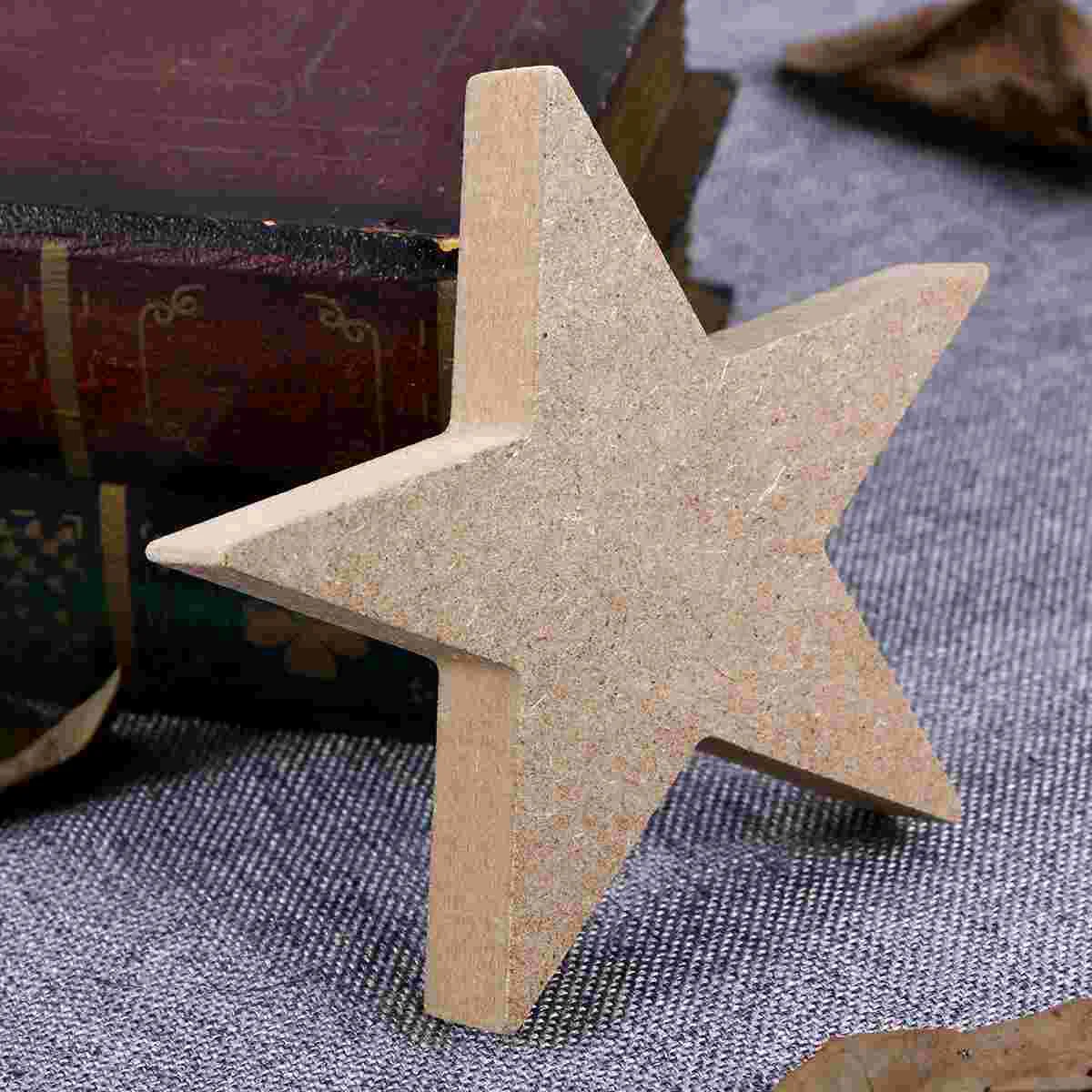 

Star Wooden Alphabet Letters Plaque Wall Home Office Wedding Party Decoration