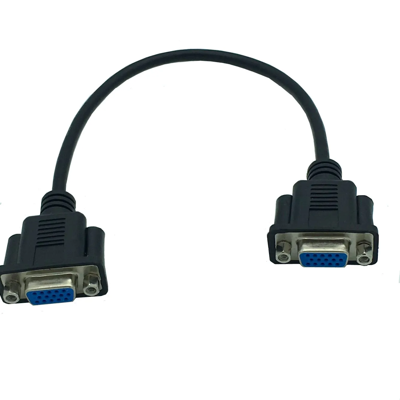 30 см HD15Pin VGA D-Sub короткий видеокабель шнур «гнездо-гнездо» RGB-кабель для монитора (art.: 3920c0455d511) - 3920c0455d511
