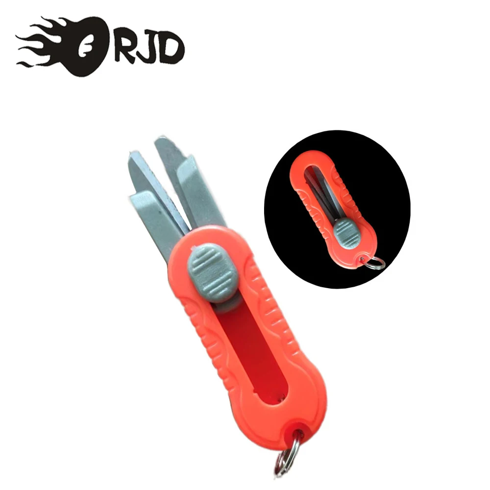

ORJD Mini Portable Fishing Tool Outdoor Stainless Steel Scissor Fishing Gear Accessories Fishing Line Clip Cutter Fishing Tackle