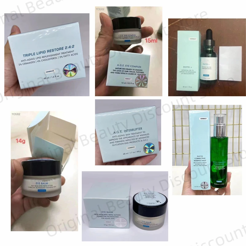 

ANTI-AGING Skin treatment 242 AGE Face cream AGE Eye Complex 15ml Eye Balm 14g Phyto Corrective 50ml Phyto+ 30ml