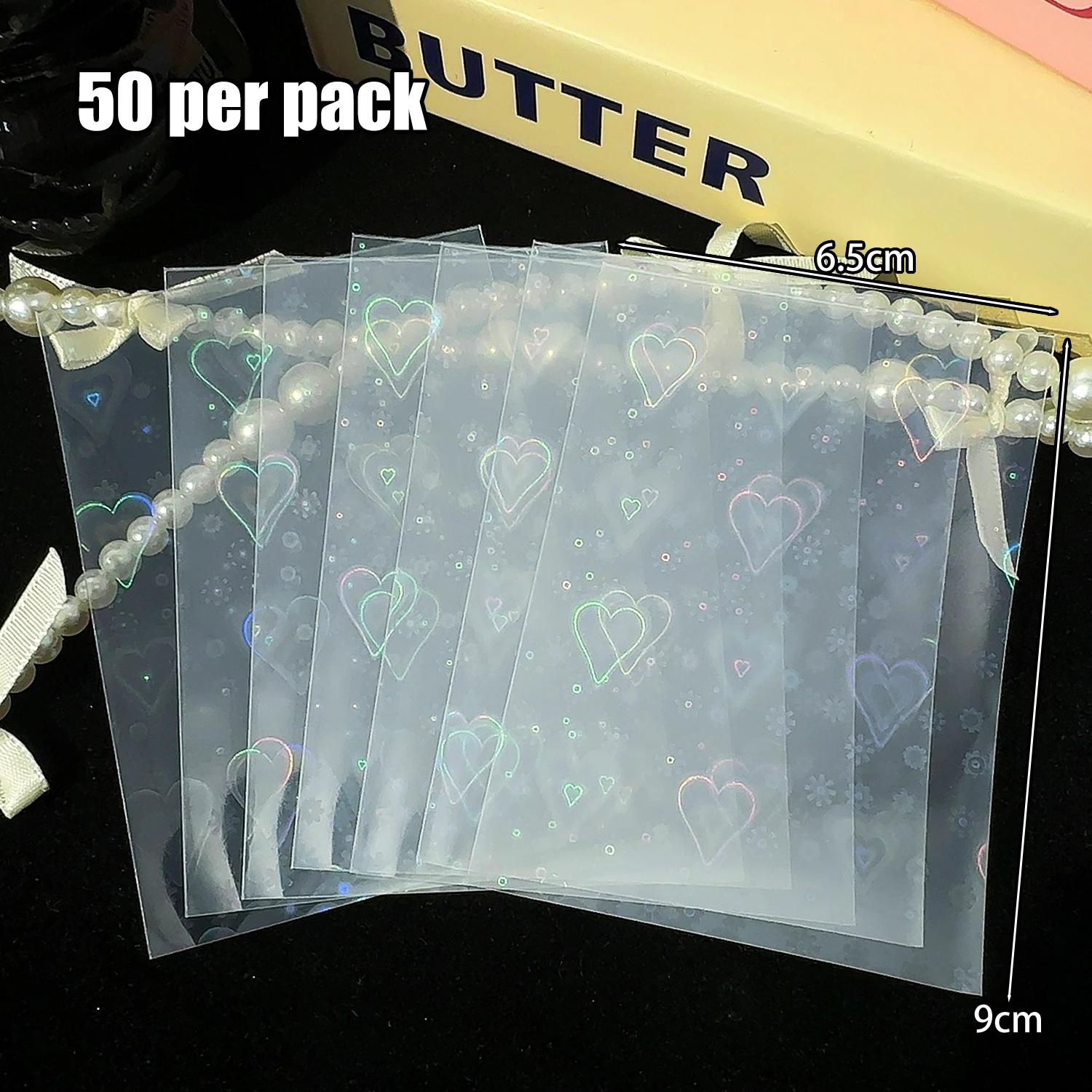 

Прозрачные ламинированные обложки для карт 50 шт.