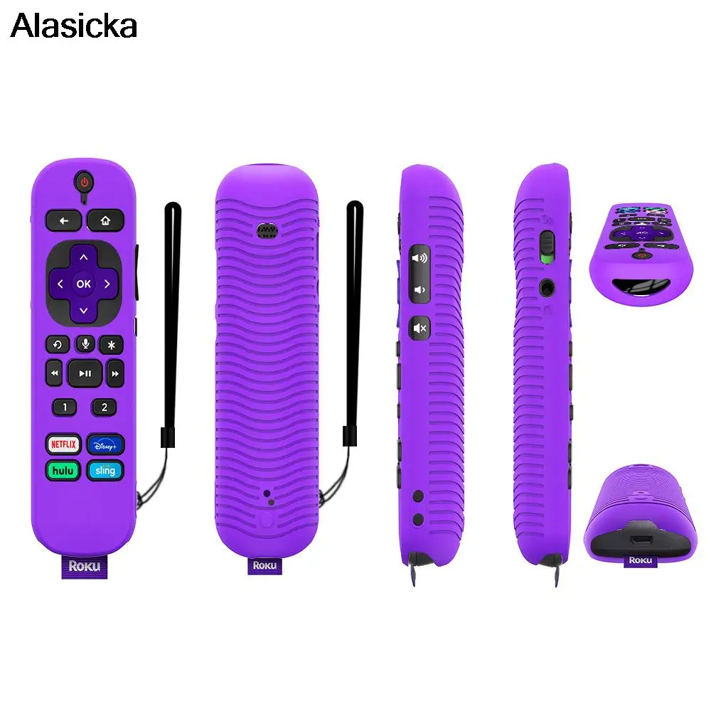 

Remote Control Silicone Case Shockproof Waterproof for TCL Roku Voice Remote Pro