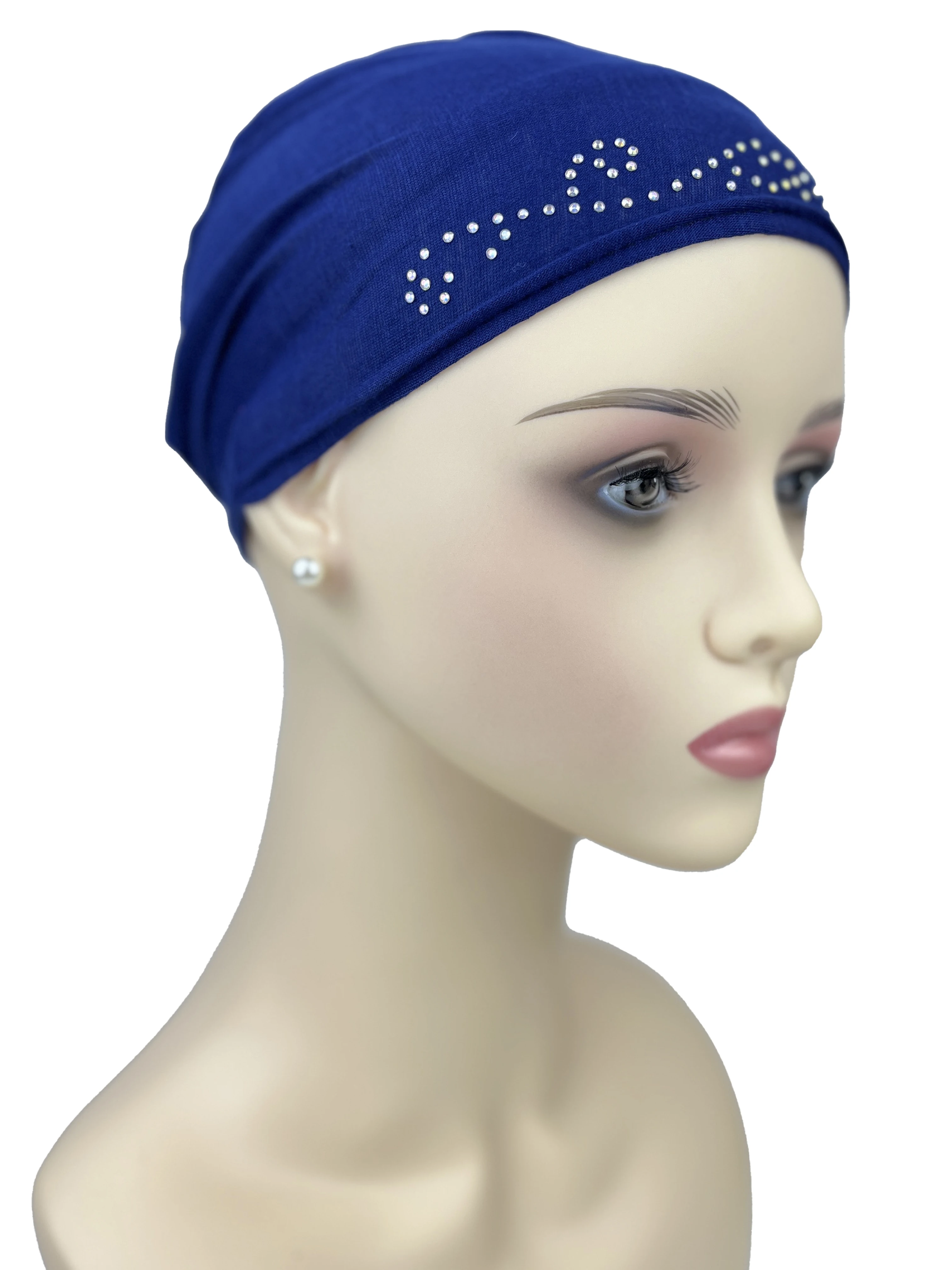 Стильная одноцветная шапка-полотенце с ремешками и тюрбаном для женщин