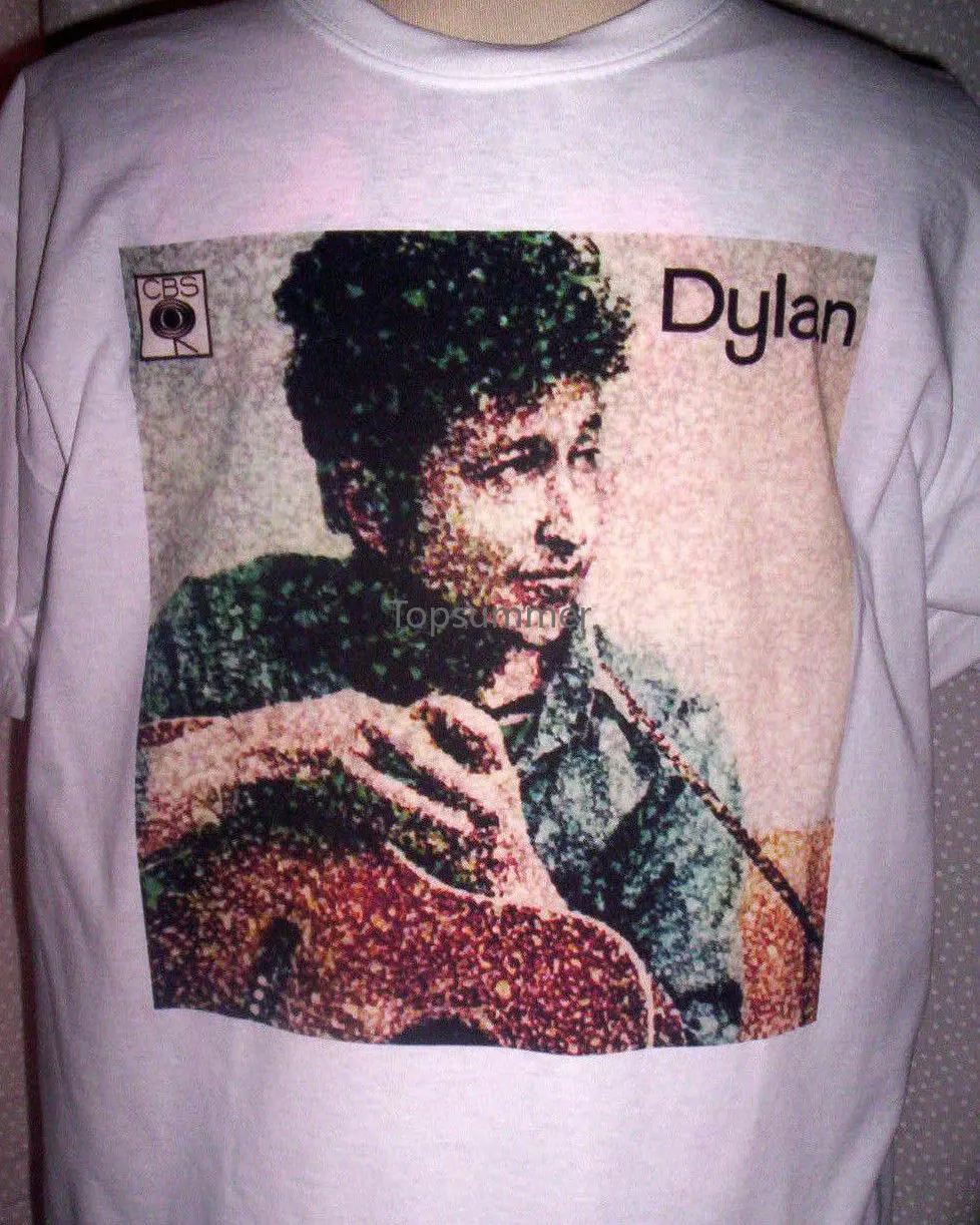 

Bob Dylan T Shirt Early Ep Cover Hip Hop Novelty T Shirts Men'S Brand Clothing