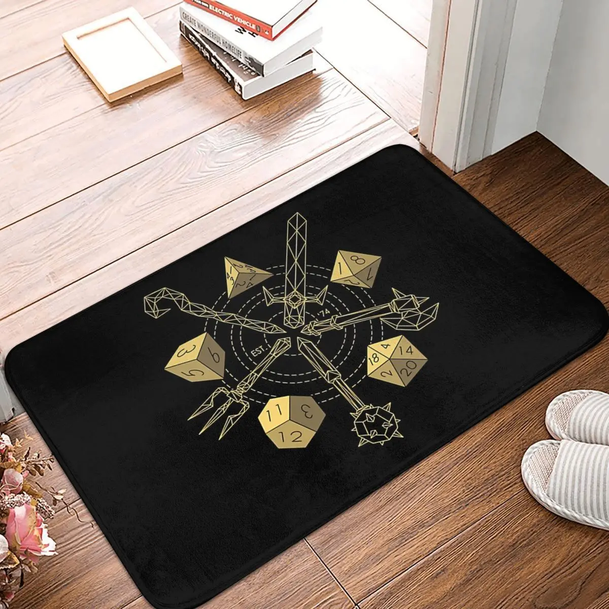 

Dnd Bathroom Mat Choose Your Weapon Doormat Kitchen Carpet Entrance Door Rug Home Decoration