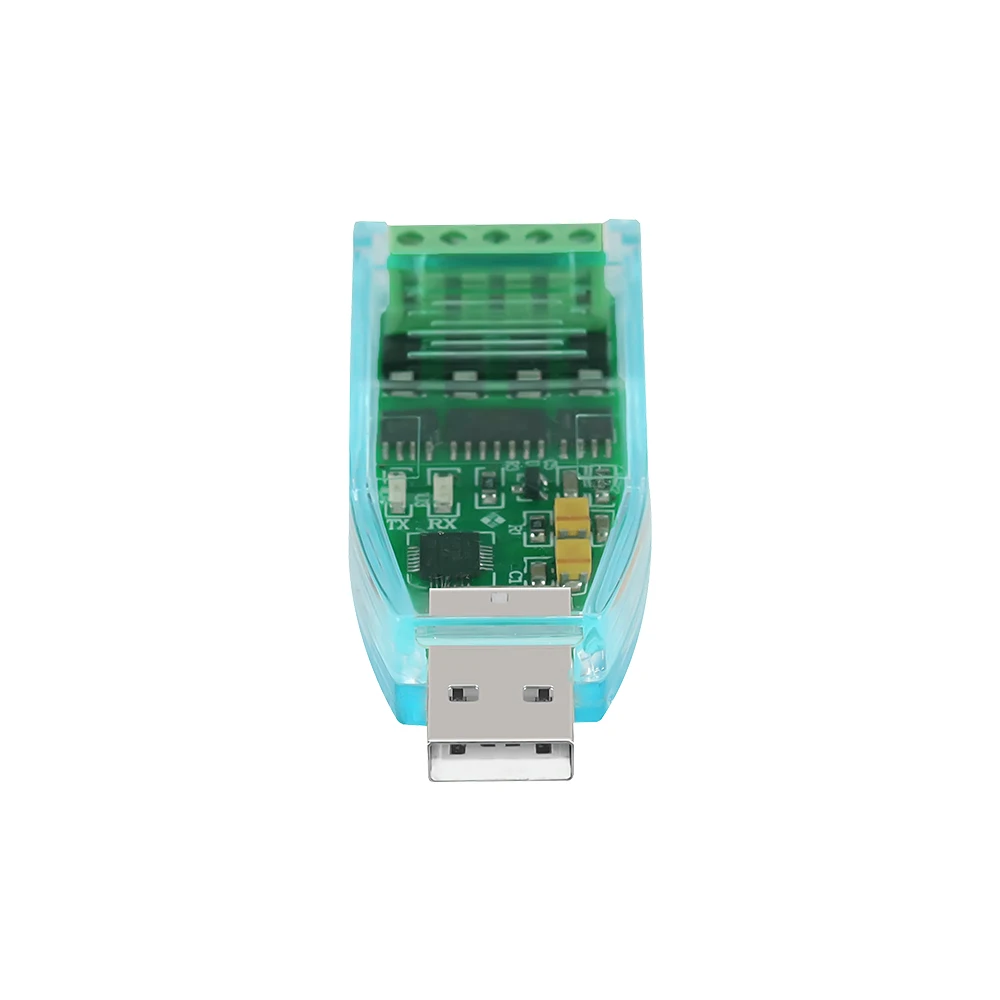 100pcsWholesale Direct Sales Computer Com Port Communication Serial Port Usb 2.0 To Rs485 Rs422 Serial Converter Adapter