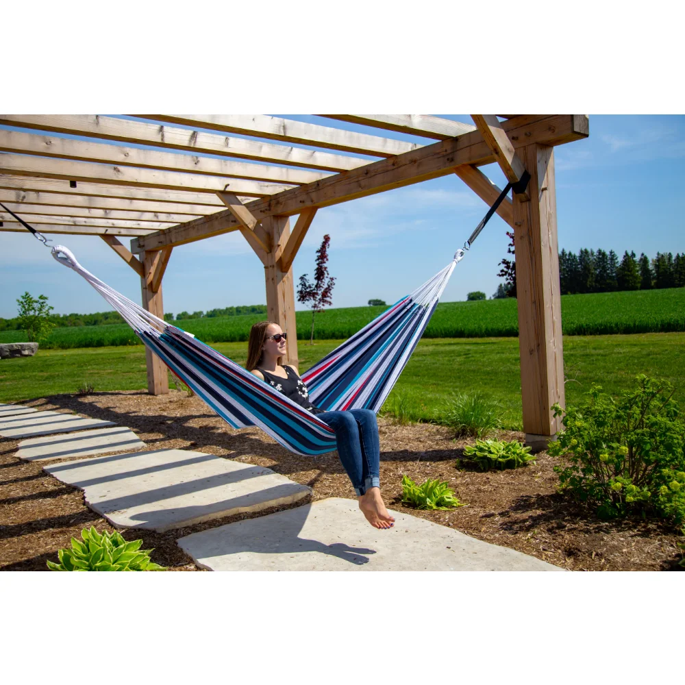 

Brazilian Style Hammock - Double (Denim)