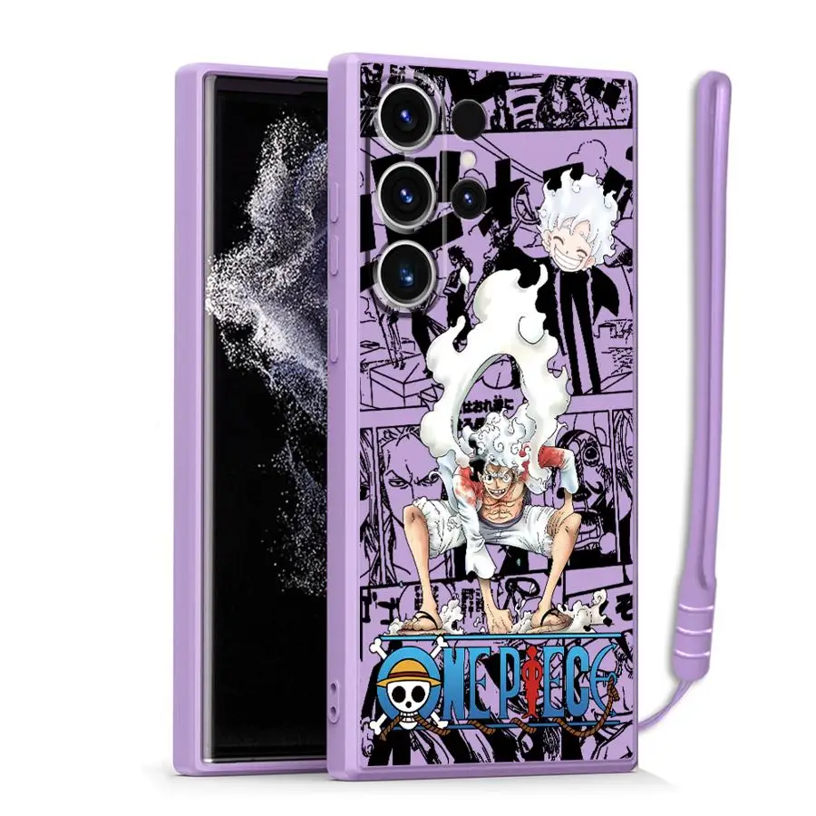 Фото Чехол O-Ones Pieces Luffy 5 Gear для Samsung Galaxy S26 S22 S21 Plus S25 Edge S23 Note 20 10 Ultra S24 Ultra S20 FE №4
