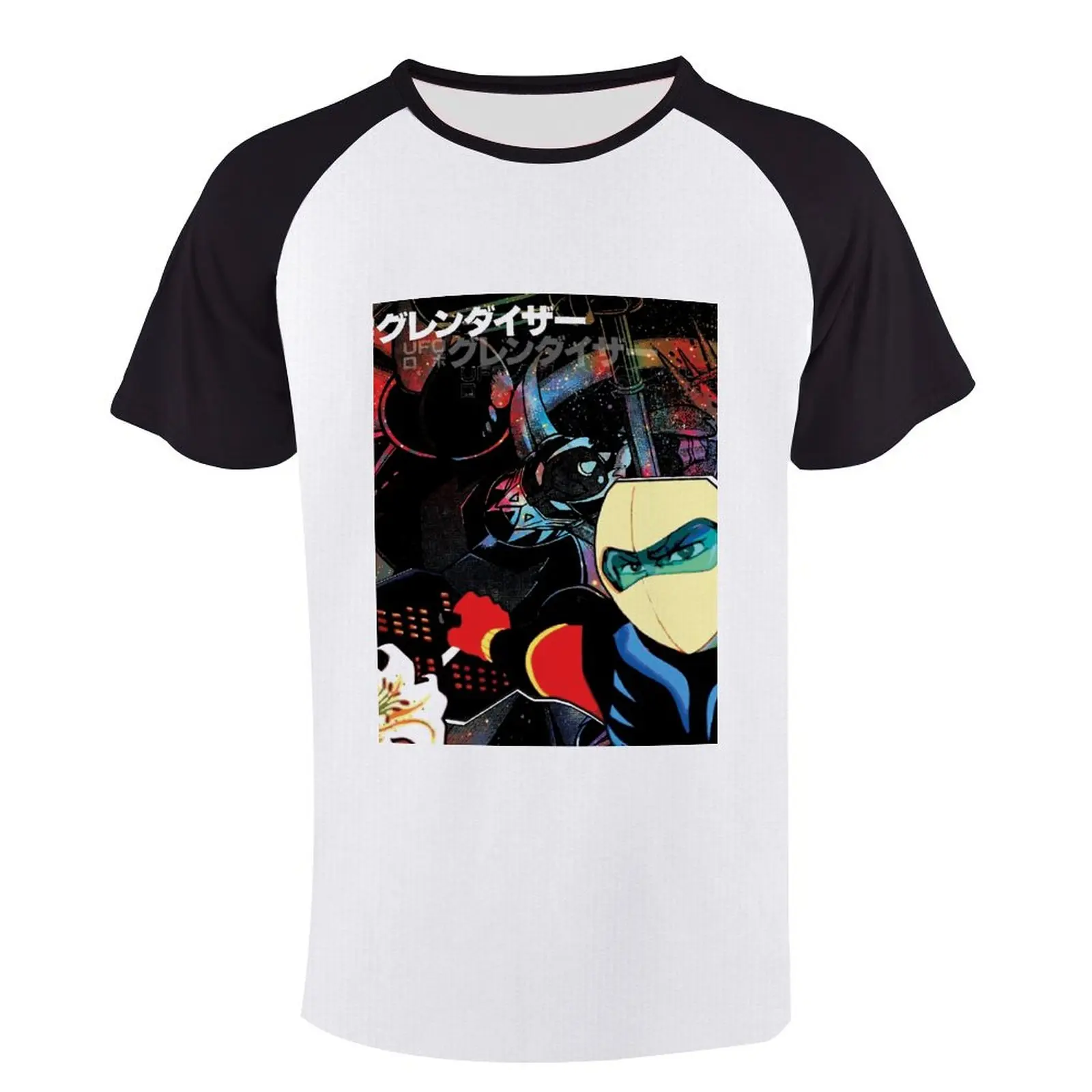 

Short Sleeve Raglan Shoulders Creative Goldoraks Grendizer UFO Robot Top Tee top Quality Move Travel Eur Size