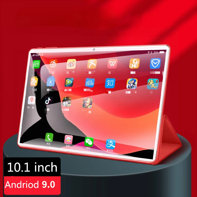 2023 New 10.1 Inch Learning Tablet Android 9.0 tablet 4G+64GB Dual Card Mobile Phone Call Tablet Computer Learning Online