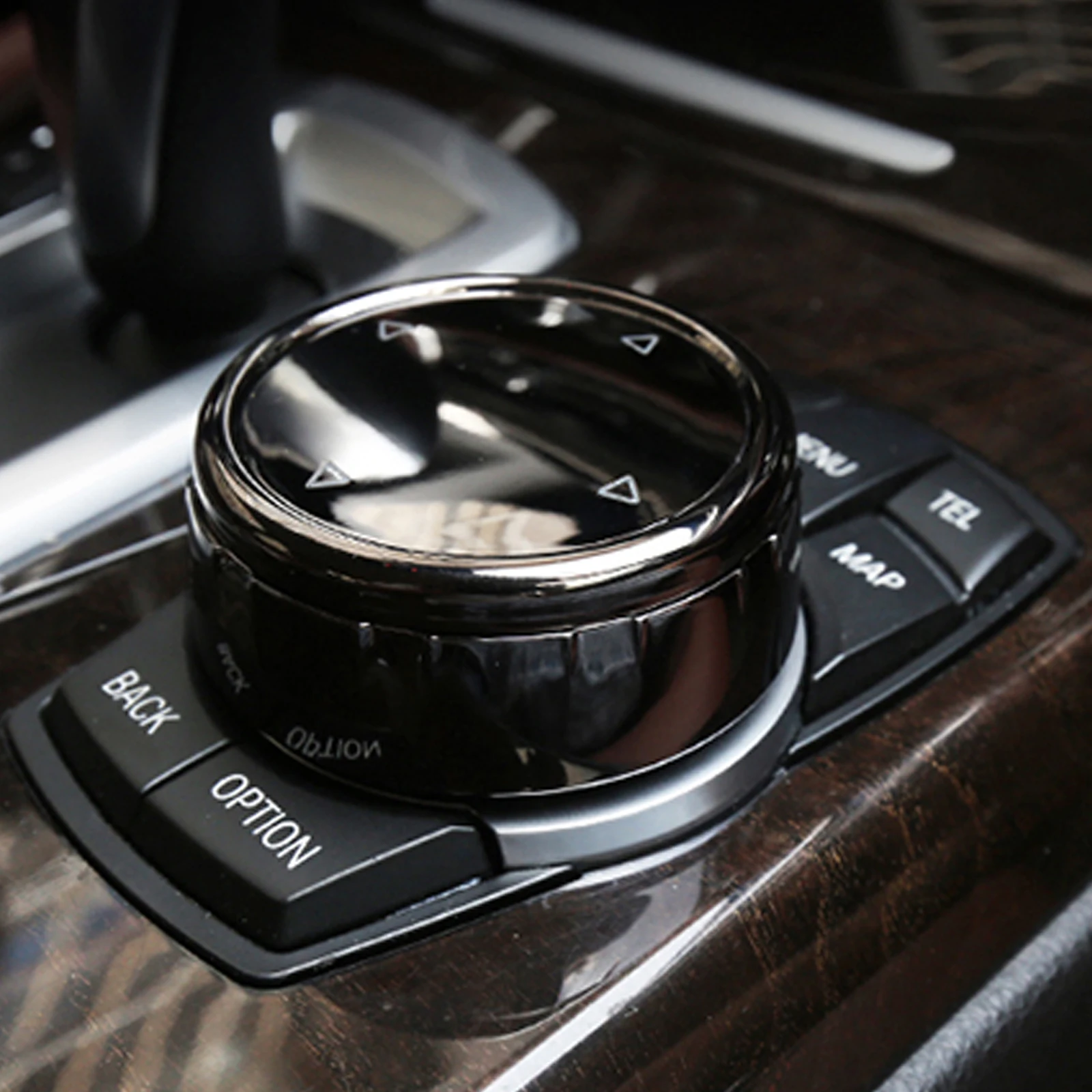 

Car Multimedia Button Knob Cover Ceramic Black For BMW X1 F25 X3 X5 F16 X6 1 2 3 5 Series F10 F20 F30 F34 Auto Interior Decors