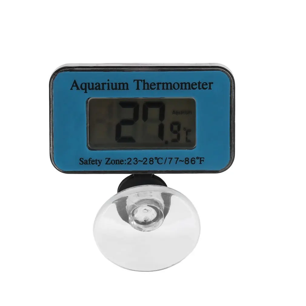 Цифровой водонепроницаемый ЖК-цифровой аквариумный термометр, погружной измеритель температуры воды, датчик контроля температуры