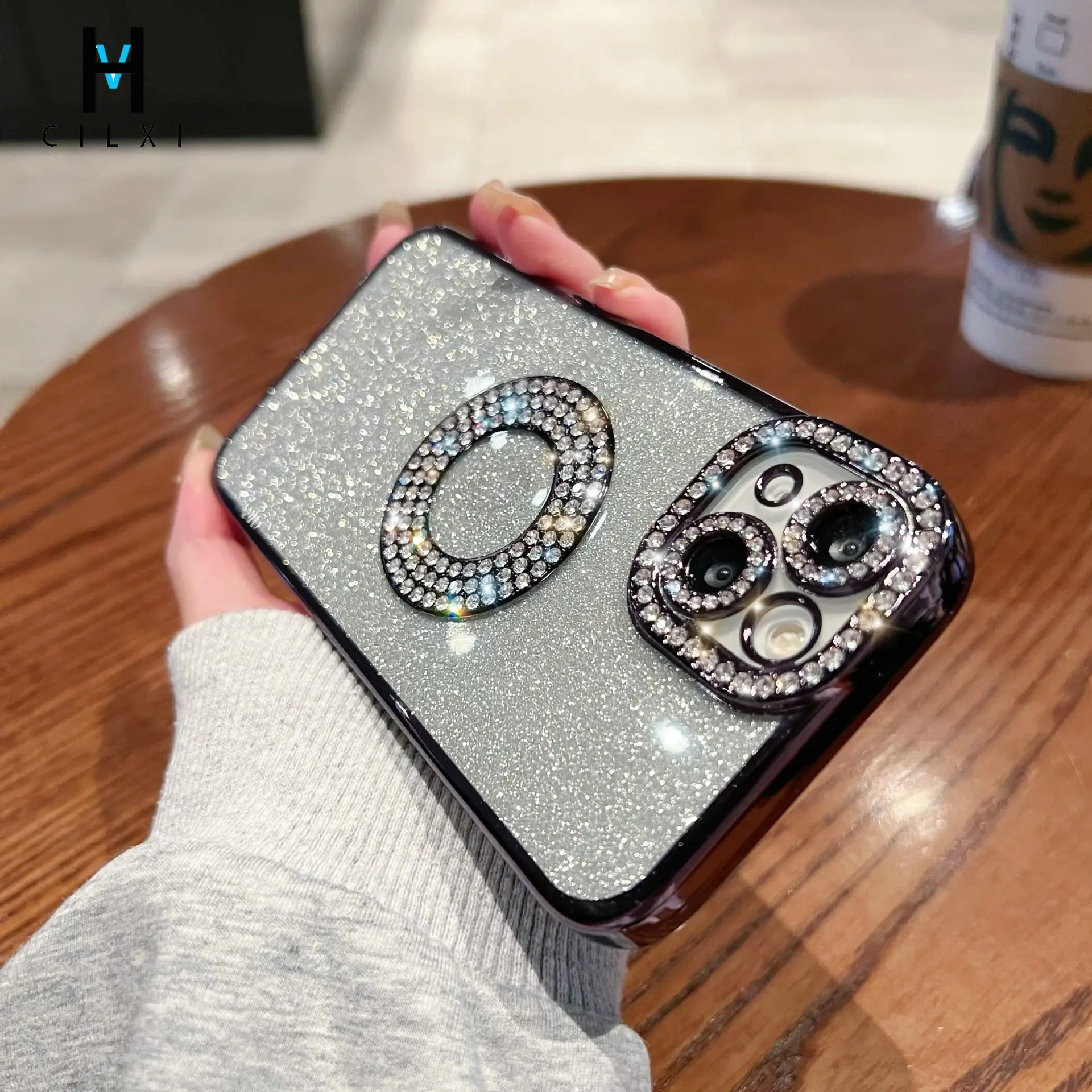 Luxury Full Full Cover Lens Electroplating 2023 New Glitter Diamond Phone Cases for IPhone 14 13 12 11 Pro ProMax Phone Cover