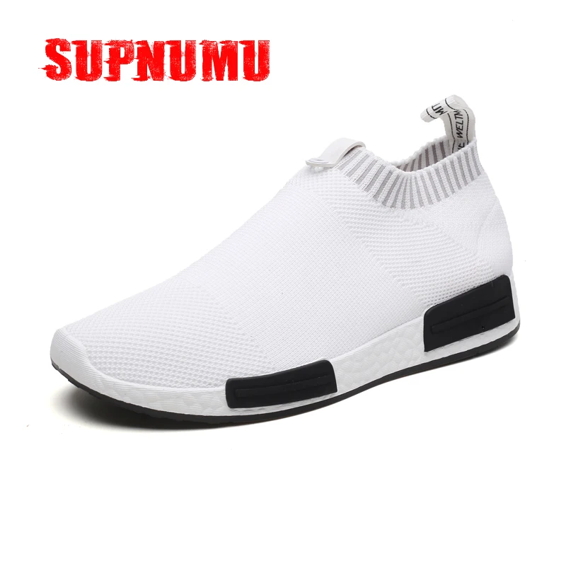 

Supnumu Men Breathable Running Shoes Casual Fashion Outdoor Men's Sports Shoes 46 Light Socks Large Size Man Jogging Sneakers