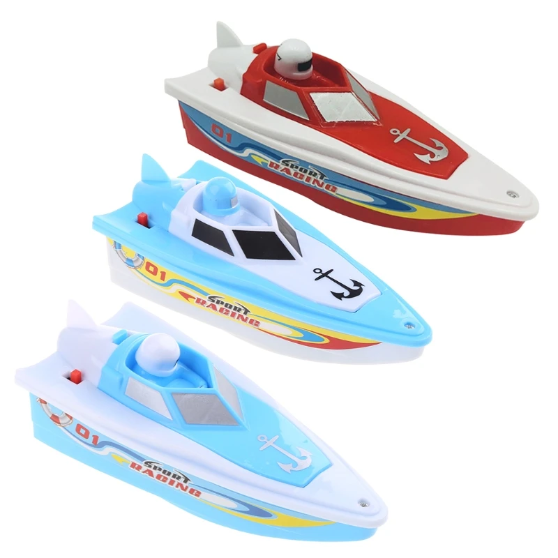 

Model Kit Toy Yacht Toy Baby Plastic Toy Yacht Mini Speedboat Model Toy Play Bath Boat Toy Toy Floating Mini Speedboat T