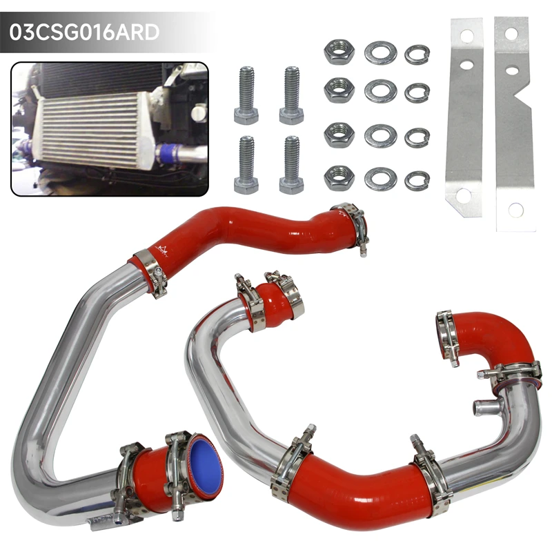 

Intercooler Piping PIPE Kit Fits for Audi A4 1.8T Turbo B6 Quattro 2002-2006 Blue / Black / Red