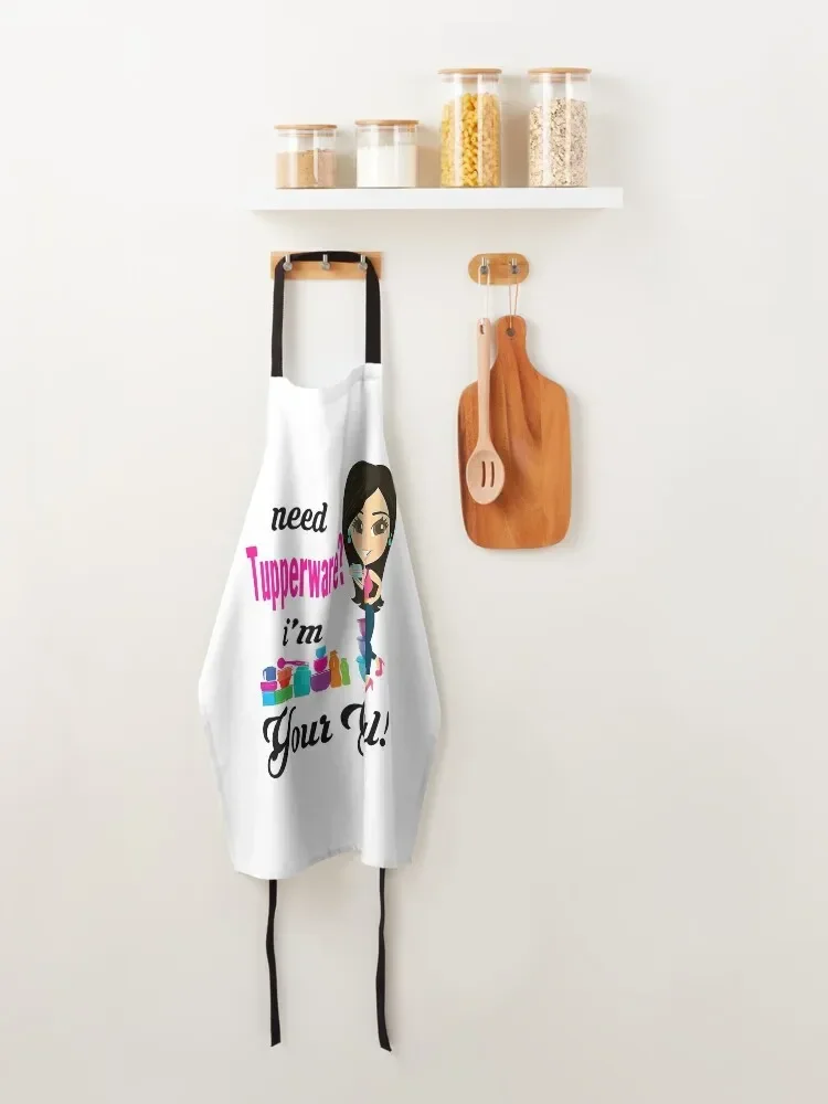 Нужен Tupperware фартук Я ваша девушка женские кухожи для женщин с карманом вещи дома