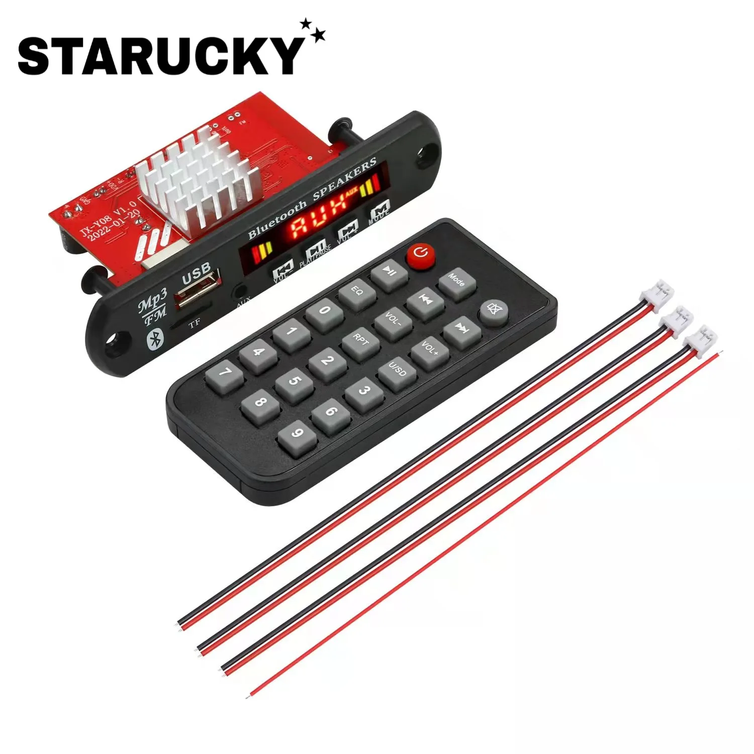 Новый усилитель мощности 8-24V 2*60W стерео MP3 декодер плата с записью голоса, без потерь материнская плата Bluetooth 5.0.