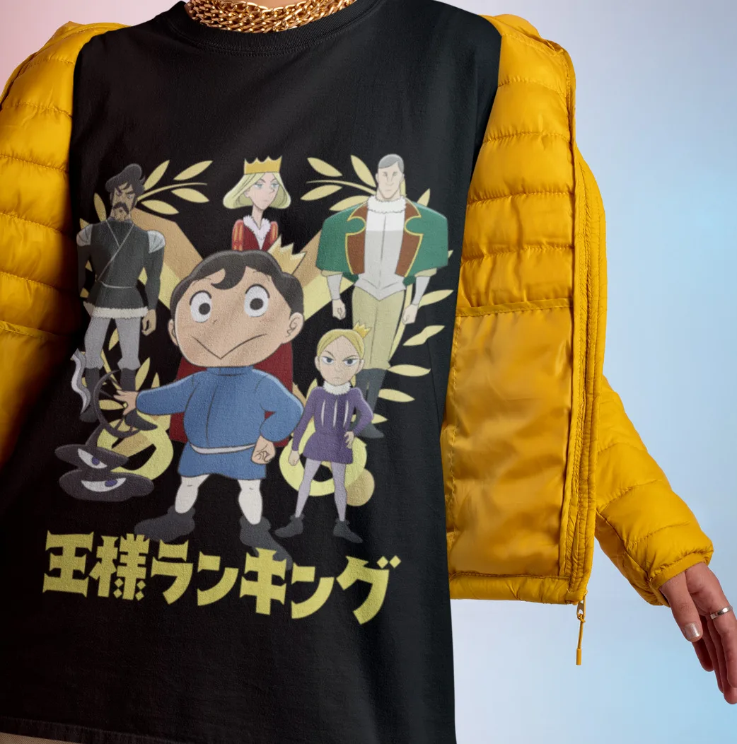 Футболка с рисунком Осама из аниме Рейтинг королей