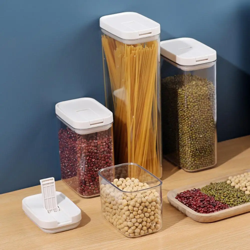 

Durable Grain Organizer Anti-deformed Grain Storage Box Multifunctional Refrigerator Food Sealed Tank Practical