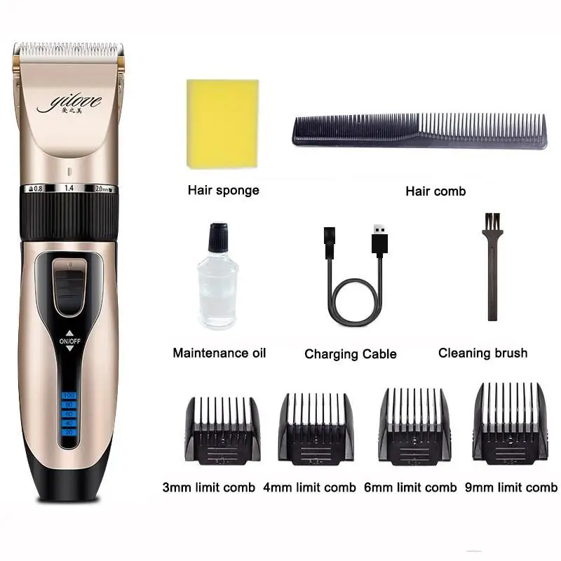 

Машинка для стрижки волос аккумуляторная с зарядкой от USB