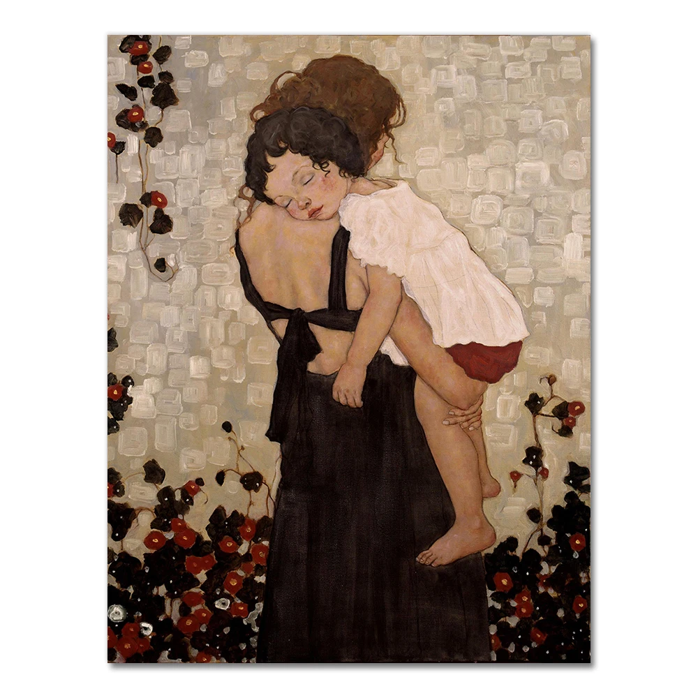 

AliPaint Плакат Густав Климт Мать с ребёнком