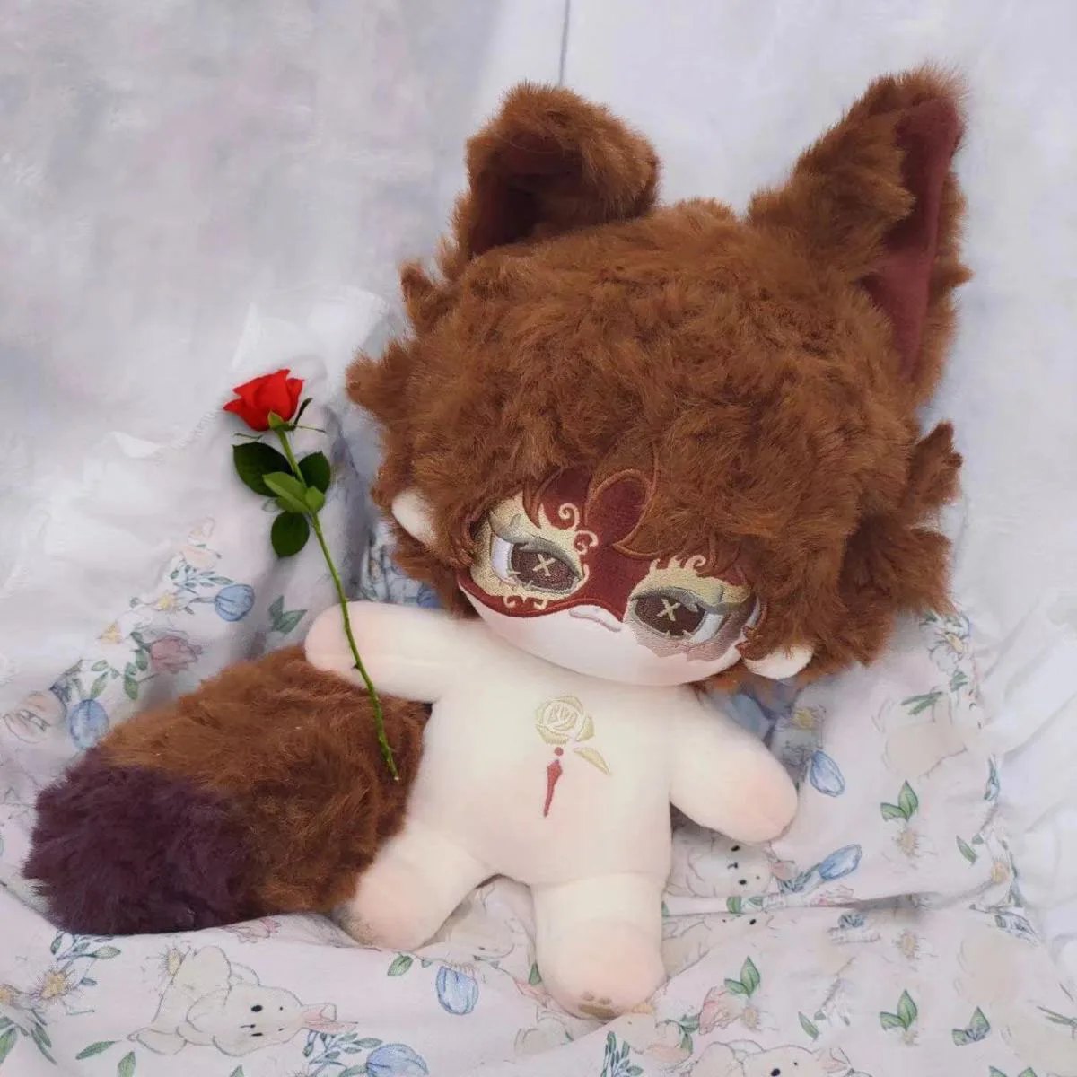 

Мягкая плюшевая кукла аниме персонаж фирмы ласки, Нортона Кэмпбелла, 20 см, косплей, наряд, куклы, талисман, плюшевый подарок на Рождество