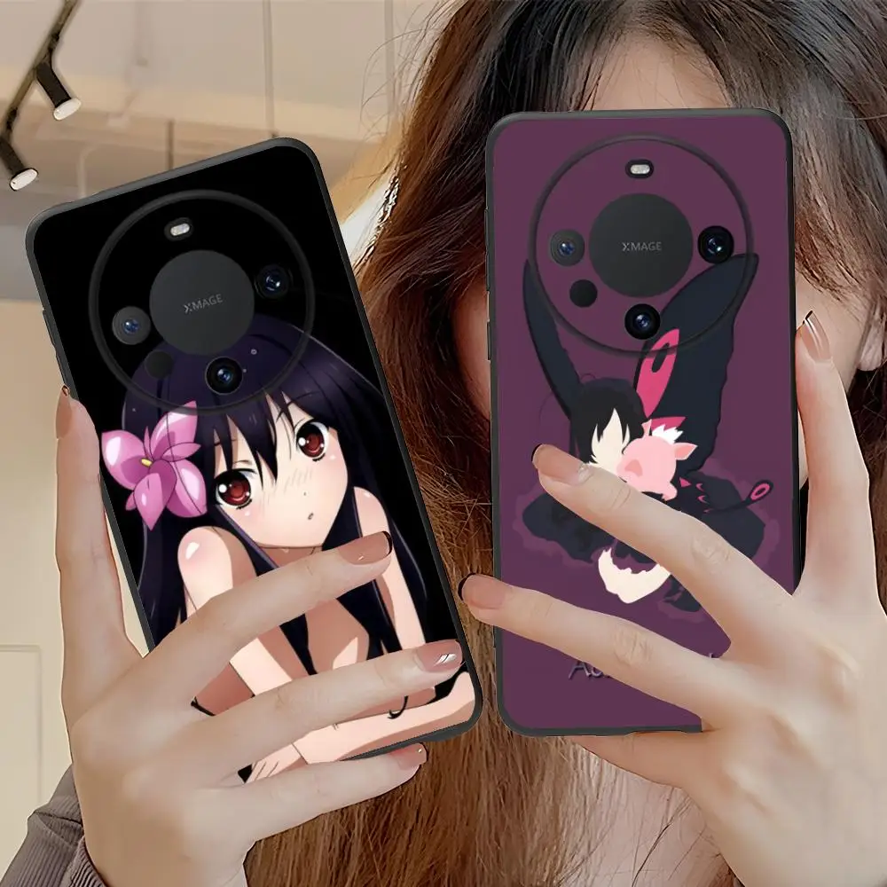Фото Чехол для телефона Accel World Kuroyukihime для Huawei Mate 60 50 40 30 20 10 Pro Plus Lite E 5G, чехол с красочным принтом, роскошный, красивый №4
