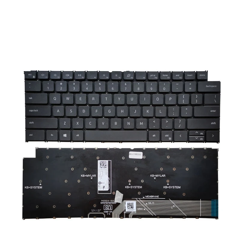 

New US/RU Russian Keyboard For Dell Inspiron 5310 5320 5410 5415 5418 5420 5425 5410 Latitude 3320 3330 3420 2-in-1 English