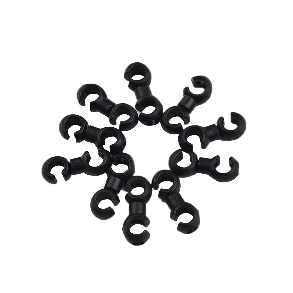 

10 шт. S-образные зажимы для крючков, вращающаяся Шестерня тормоза велосипеда, крестовой кабель, Tidy 11111111111111111111111111111111111111111111111111111