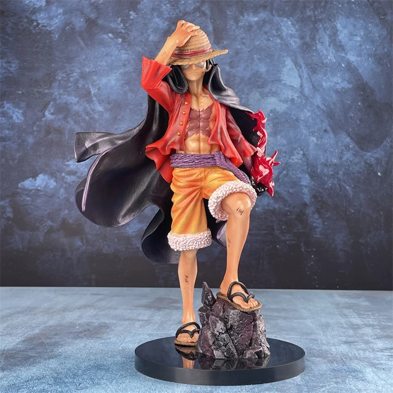 

25 см аниме One Piece четыре императора Monkey D Luffy LX MAX Статуэтка из ПВХ фигурка модели игрушки Аниме коллекционные игрушки