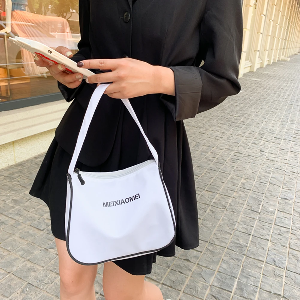 

Модная женская сумка, винтажные простые нейлоновые сумки-тоуты, женские дорожные сумки через плечо