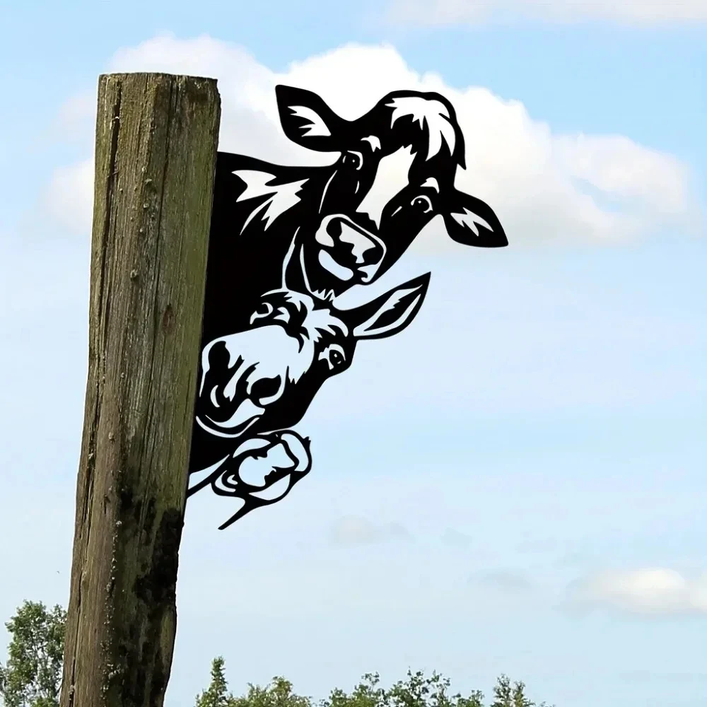 Подвески DDPNKL Для Вашего Садового Забора Декоративные Садовые Колья С Милым