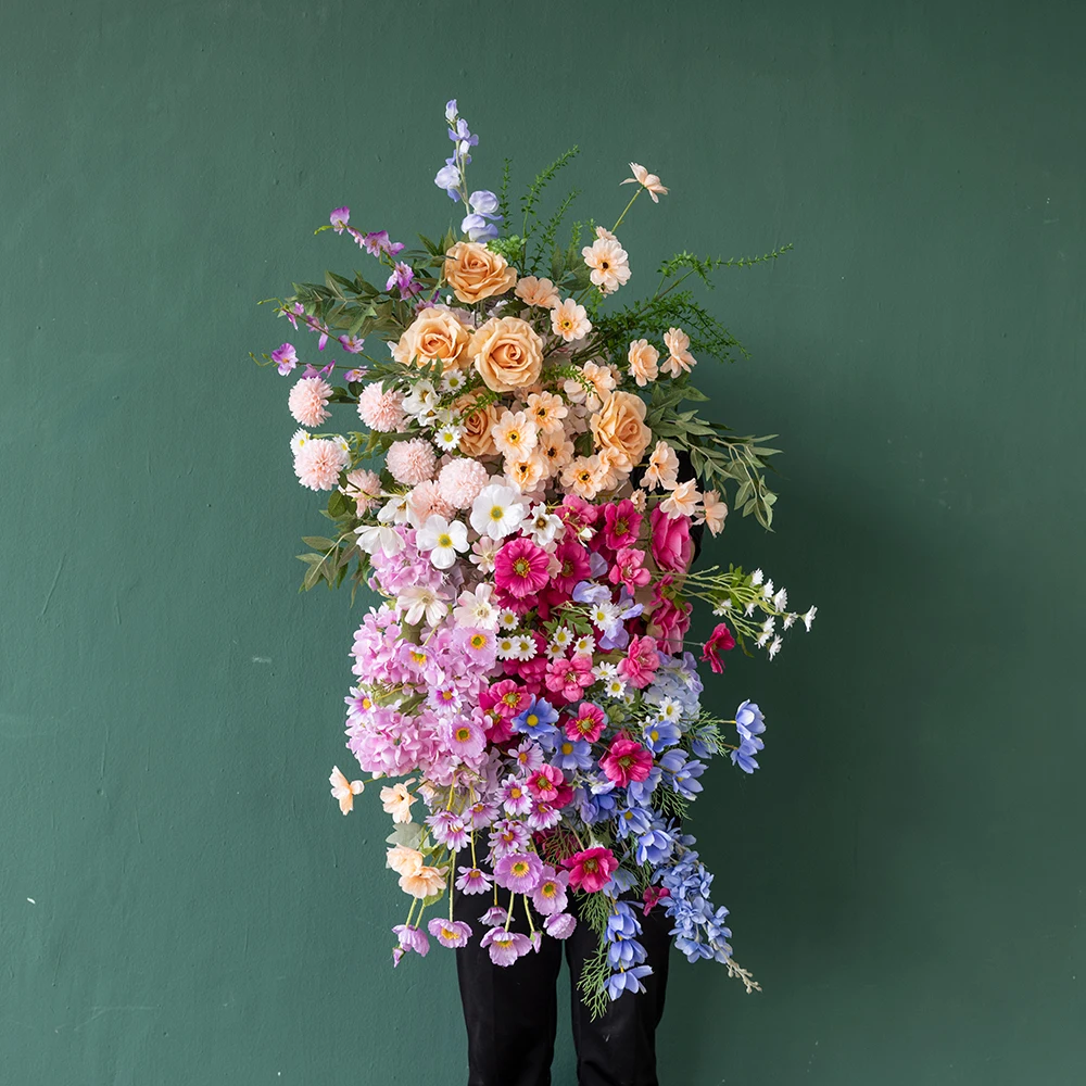 Цвета ручной работы Fleur Artificielle Свадебные украшения для свадьбы Высокое качество