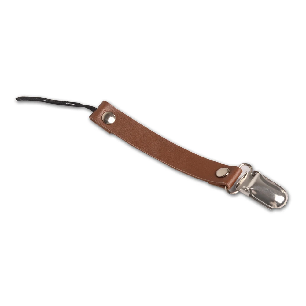 

Ремешок Короткий кожаный для соски-пустышки с цепочкой зажим для кормления ребенка безопасный женский держатель для прорезывателя с защит...