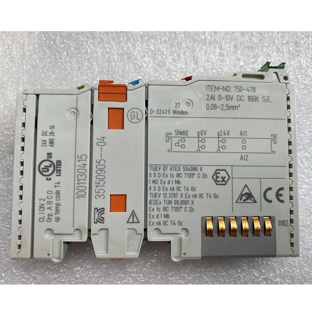 

Для модуля WAGO 750-478 в коробке