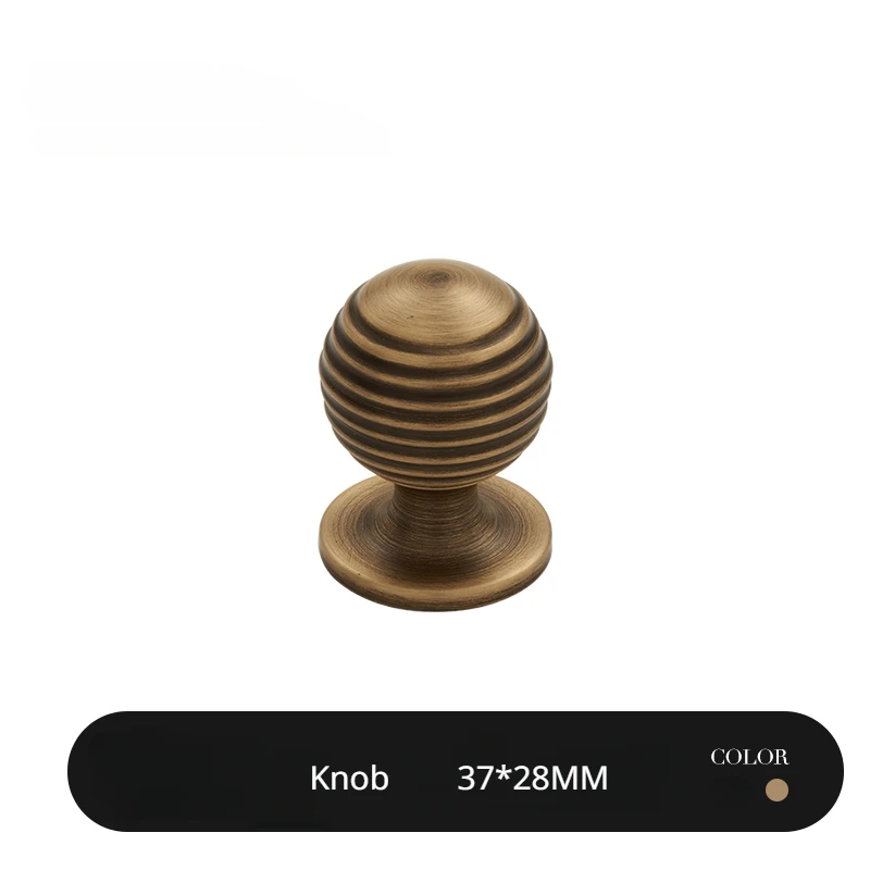 

Ручки для шкафов TINYHOB бронзовые латунные круглые