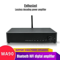 wa90 bluetooth 5 0 hifi amplifier tpa3251 175w2 high power music power amplifier ess9023dac decoder ne5532 operational amplifi