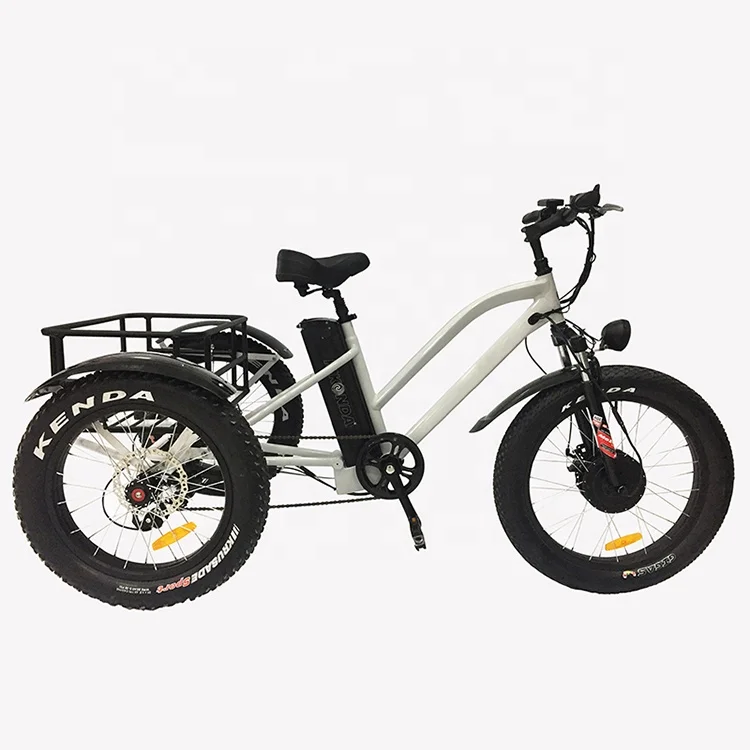 

Ristar 8fun 48v500w rear motor electric fat tire tricycle(RSD-706)