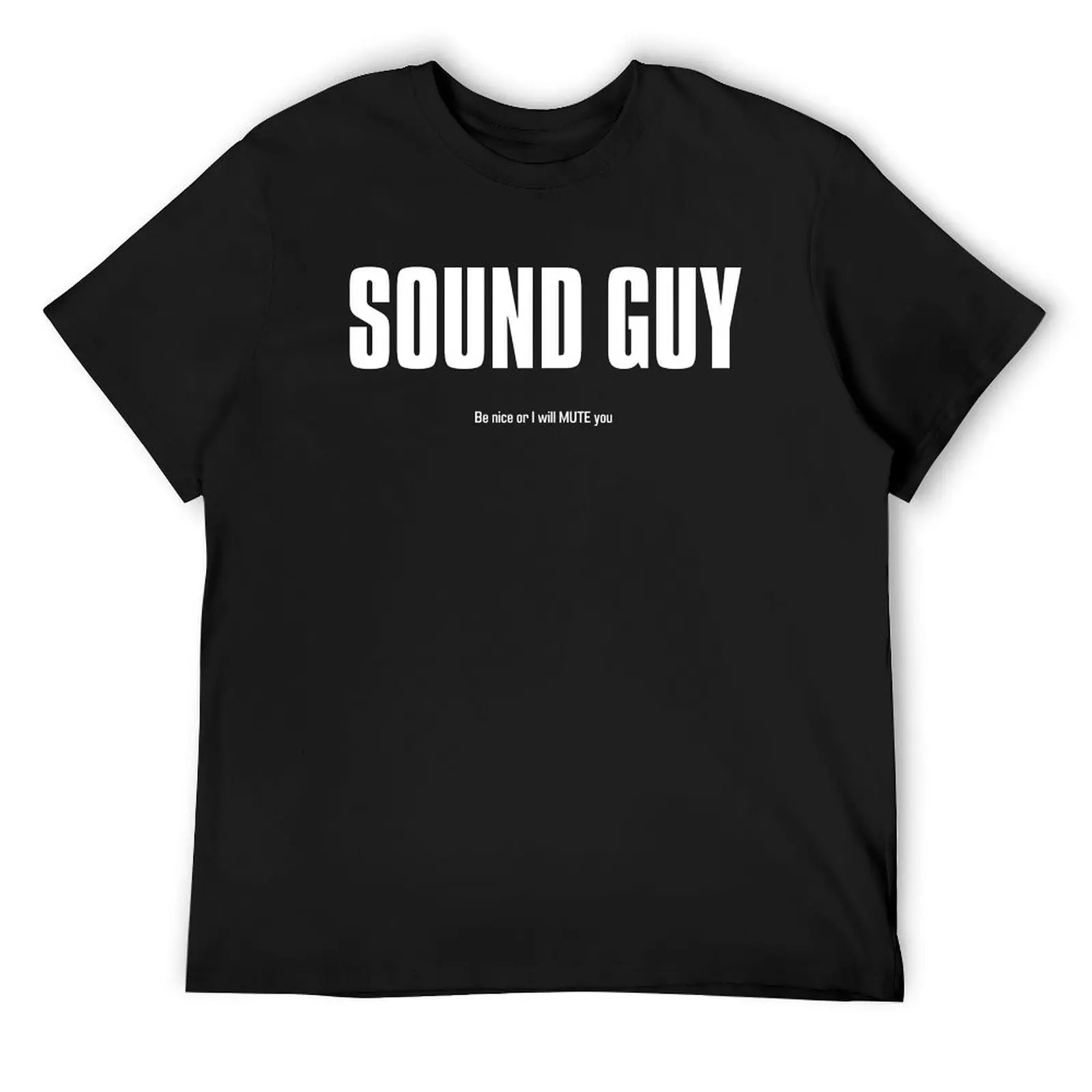 Футболка Sound Guy (ATB) мужская футболка большого размера с аниме белая для мальчиков