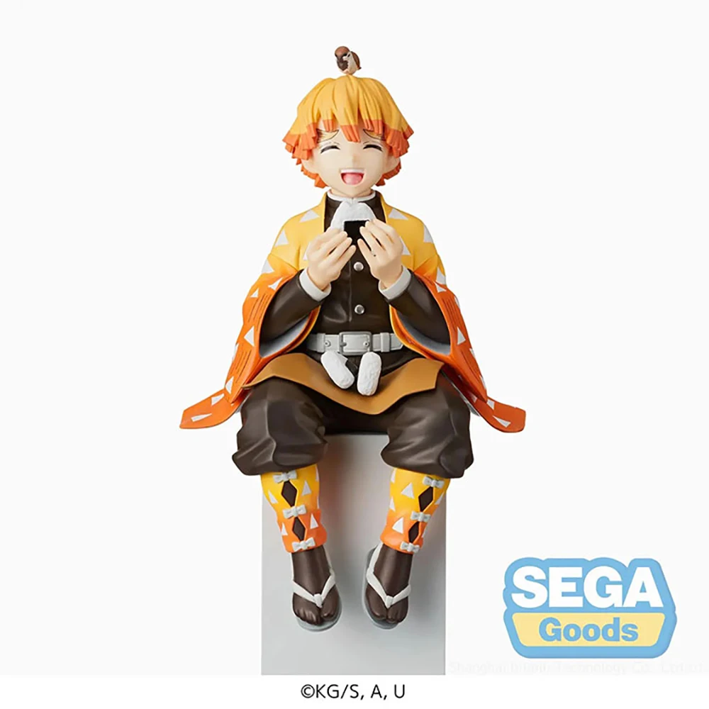 

SEGA Original Demon Slyaer Agatsuma Zenitsu Rice Ball Ver. Collectile Kawaii Model Anime Figure Action Figure Toys for Kids