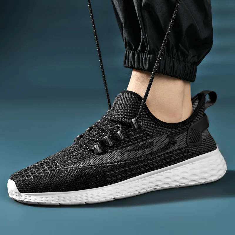 

Men Running Shoes Comfortable Male Sport Shoes Women Lightweight Walking Shoes Big Size 36-48 Sneakers Breathable Runway Running