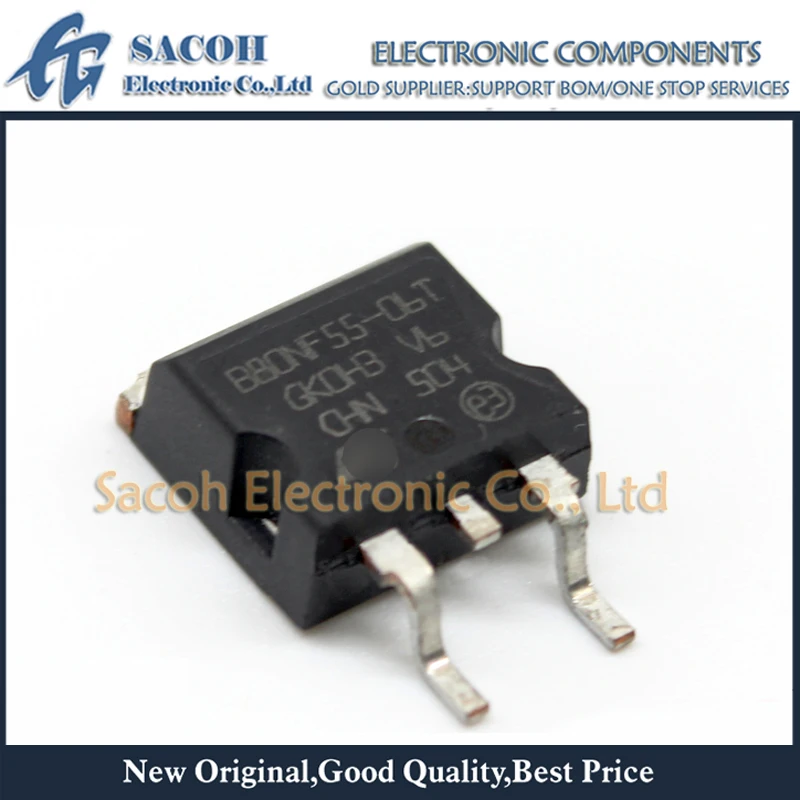 

10Pcs STB80NF55L-06T4 STB80NF55-06T4 B80NF55-06T B80NF55-06 STB80NF55-08T4 B80NF55-08 TO-263 80A 55V Power MOSFET