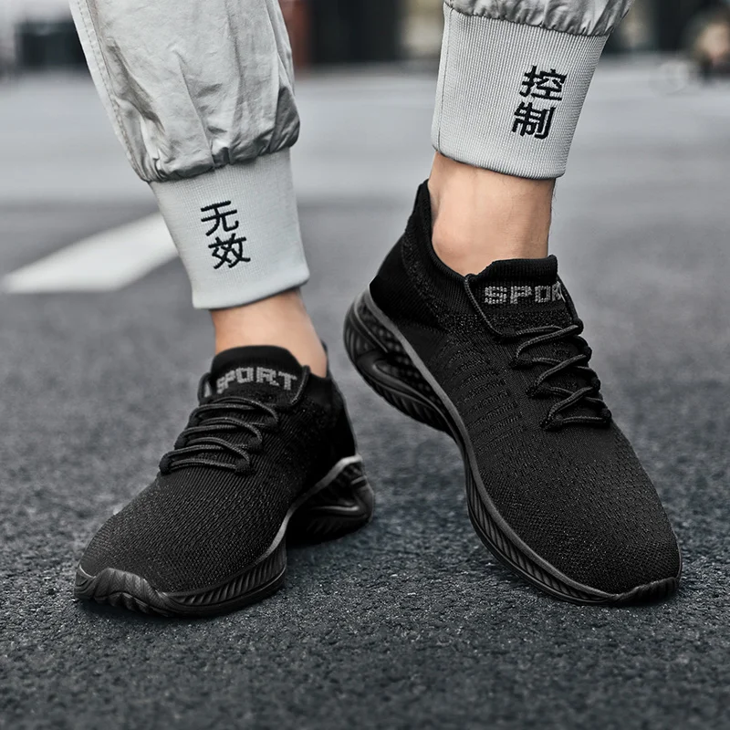 Running Shoes for Man Comfortable Casual Shoes Men Walking Sneakers Zapatillas Hombre Deportiva Breathable Mens Gym Shoes