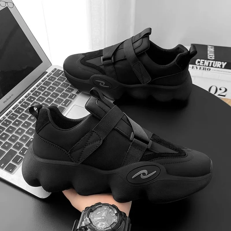 Мужская обувь повседневная летний тренд универсальная Молодежная увеличивающая