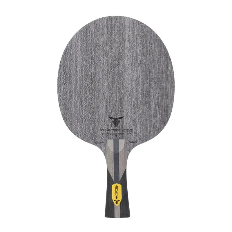 Фото Профессиональная петля LOKI Telson Power KOTO 5Wood 2 Carbon Fiber Loop Fast Break OFF+ Нижняя пластина для пинг-понга для соревнований с коробкой №5