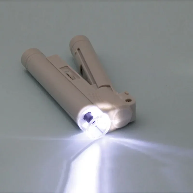 40-кратный мини-карманный микроскоп со светодиодной подсветкой и весами для