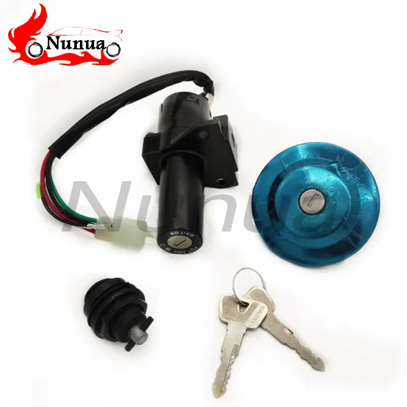 

All Vehicle Locks for YAMAHA Tianjian YBR125 Set Electric Door Lockignition Switch Fuel Tank Cover 02-13