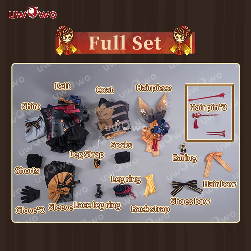 Костюм для косплея по игре Genshin Impact Chiori Bunny