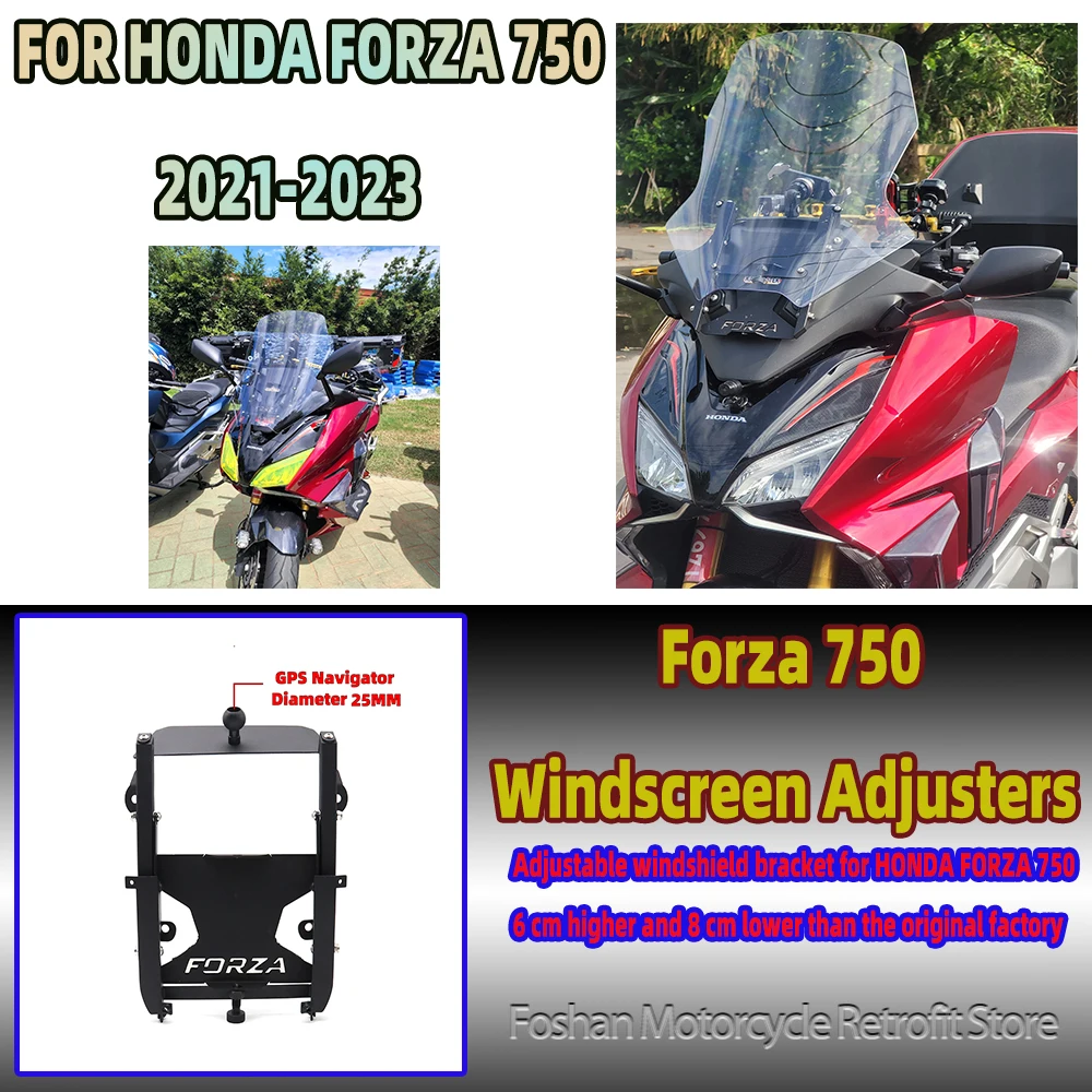 

FOR HONDA FORZA 750 FORZA750 NSS 750 2021 2022 2023 New Motorcycle Accessories NSS750 Windscreen Adjusters